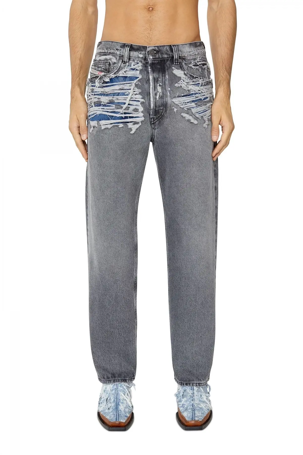 Black Straight Jeans-2010 D-Macs