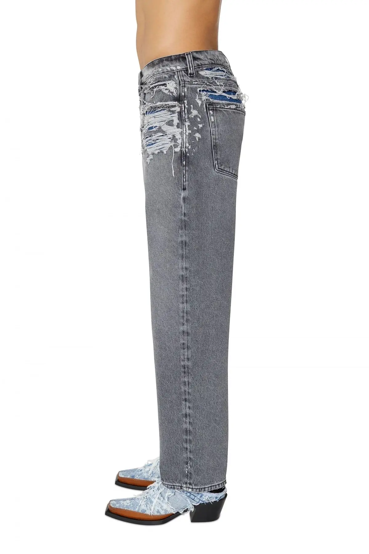 Black Straight Jeans-2010 D-Macs