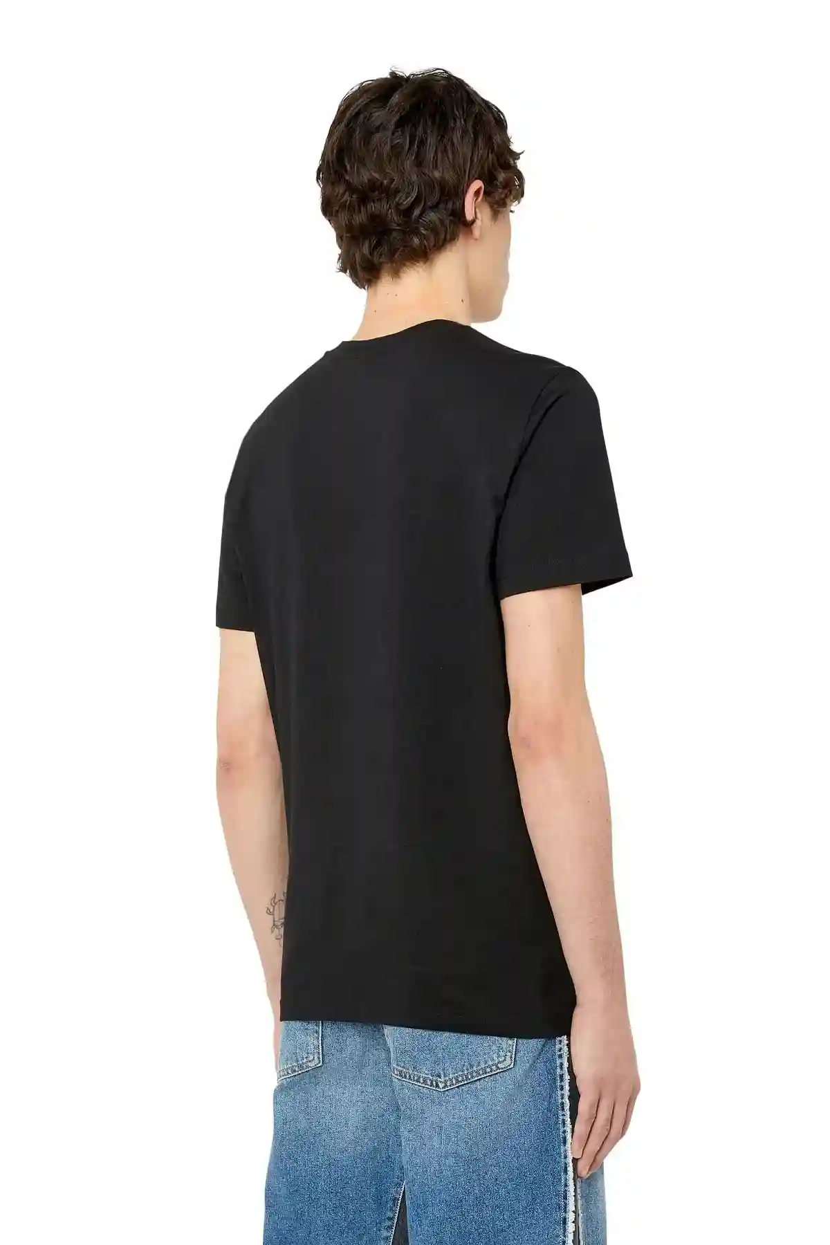 Black T-shirt with Property of Diesel print