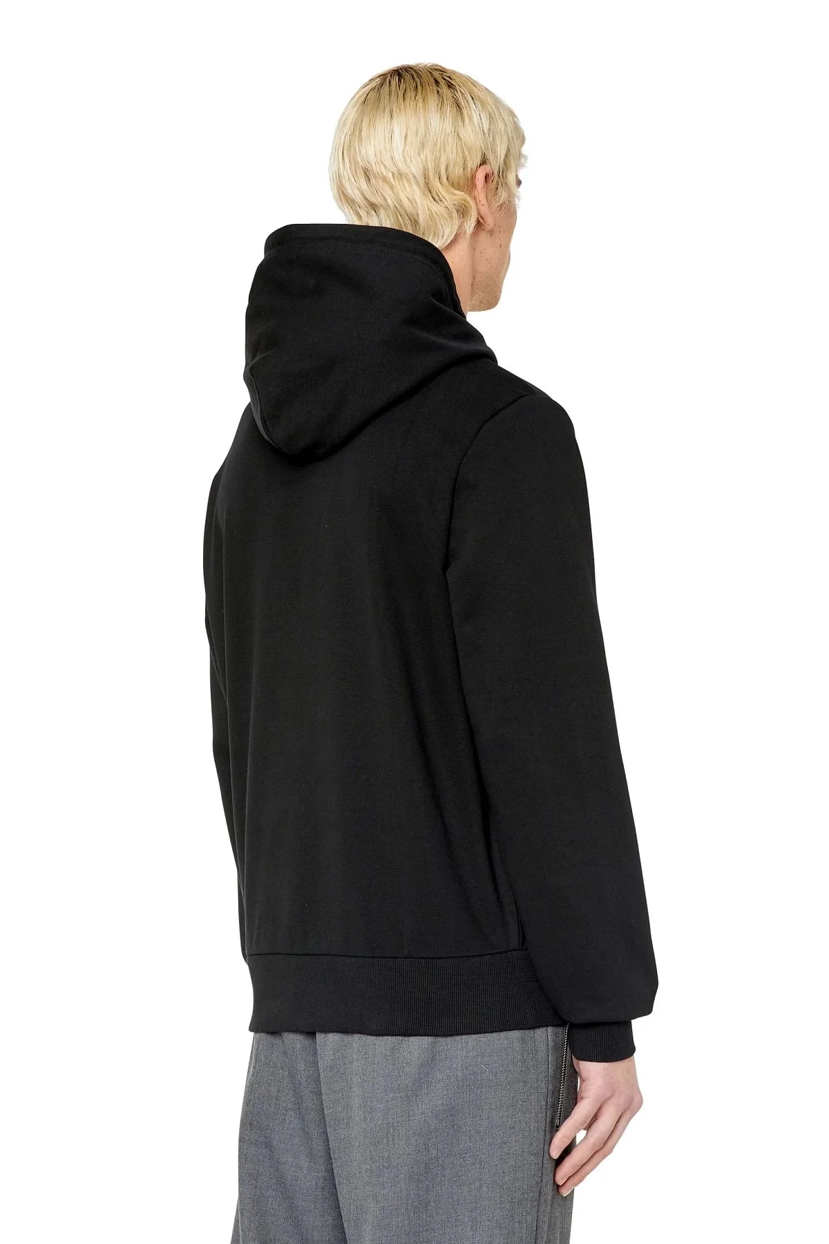 Black Hoodie with Diesel circle print