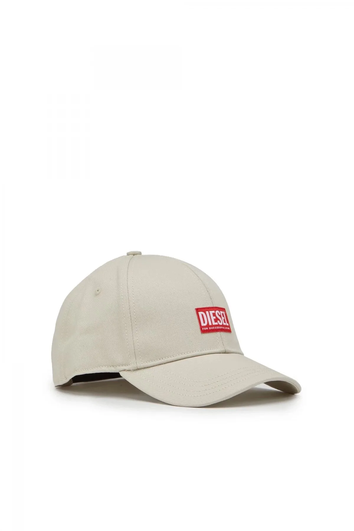 Grey Baseball cap with logo patch