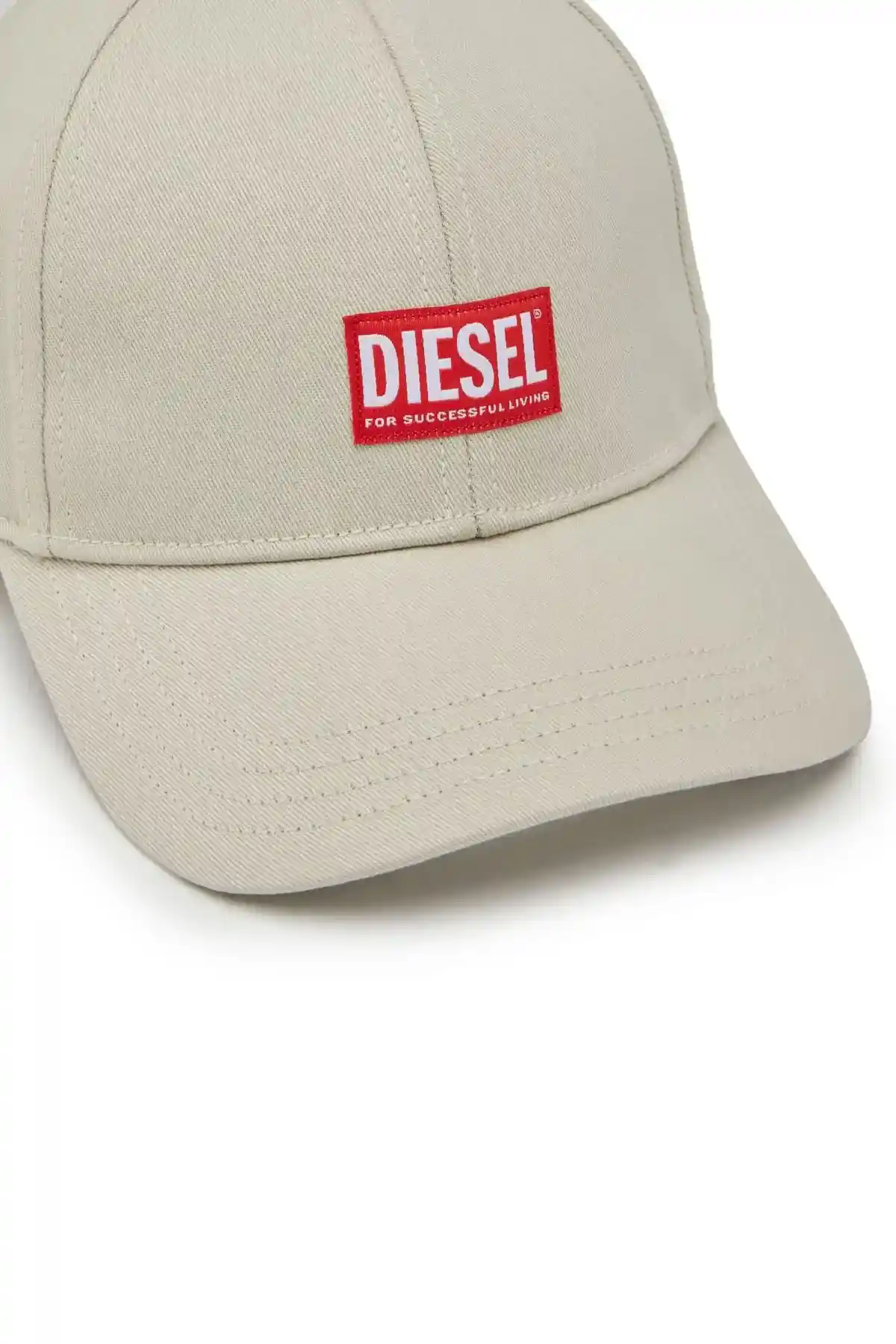 Grey Baseball cap with logo patch