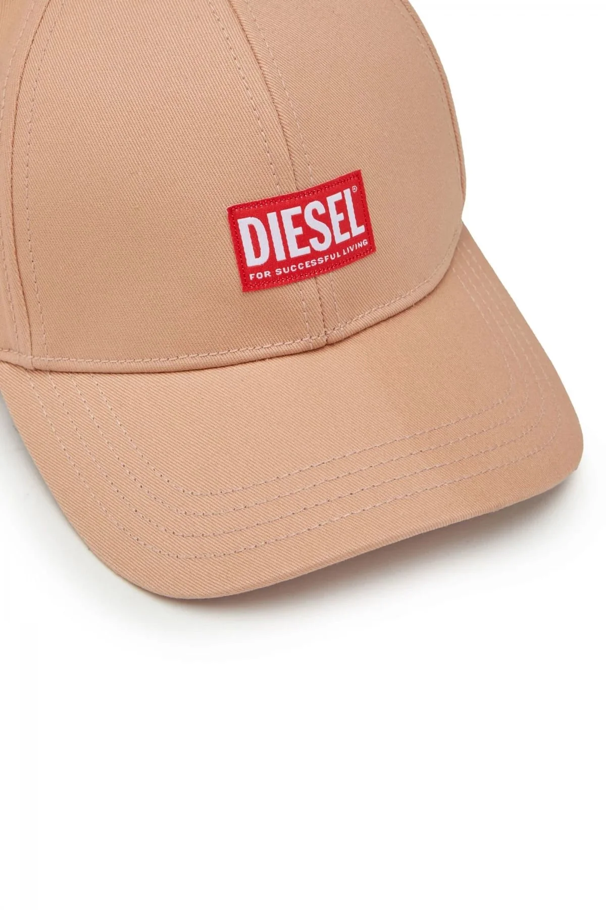 Pink Baseball cap with logo patch