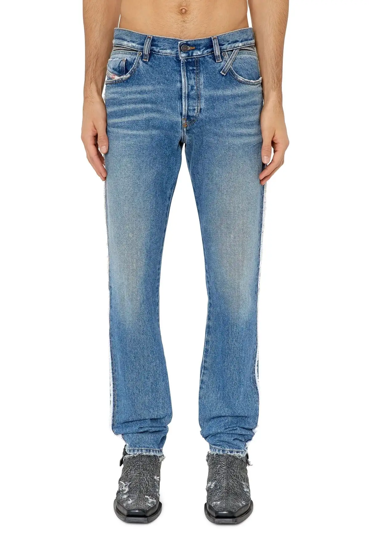 Blue Straight Jeans-1995 D-Sark