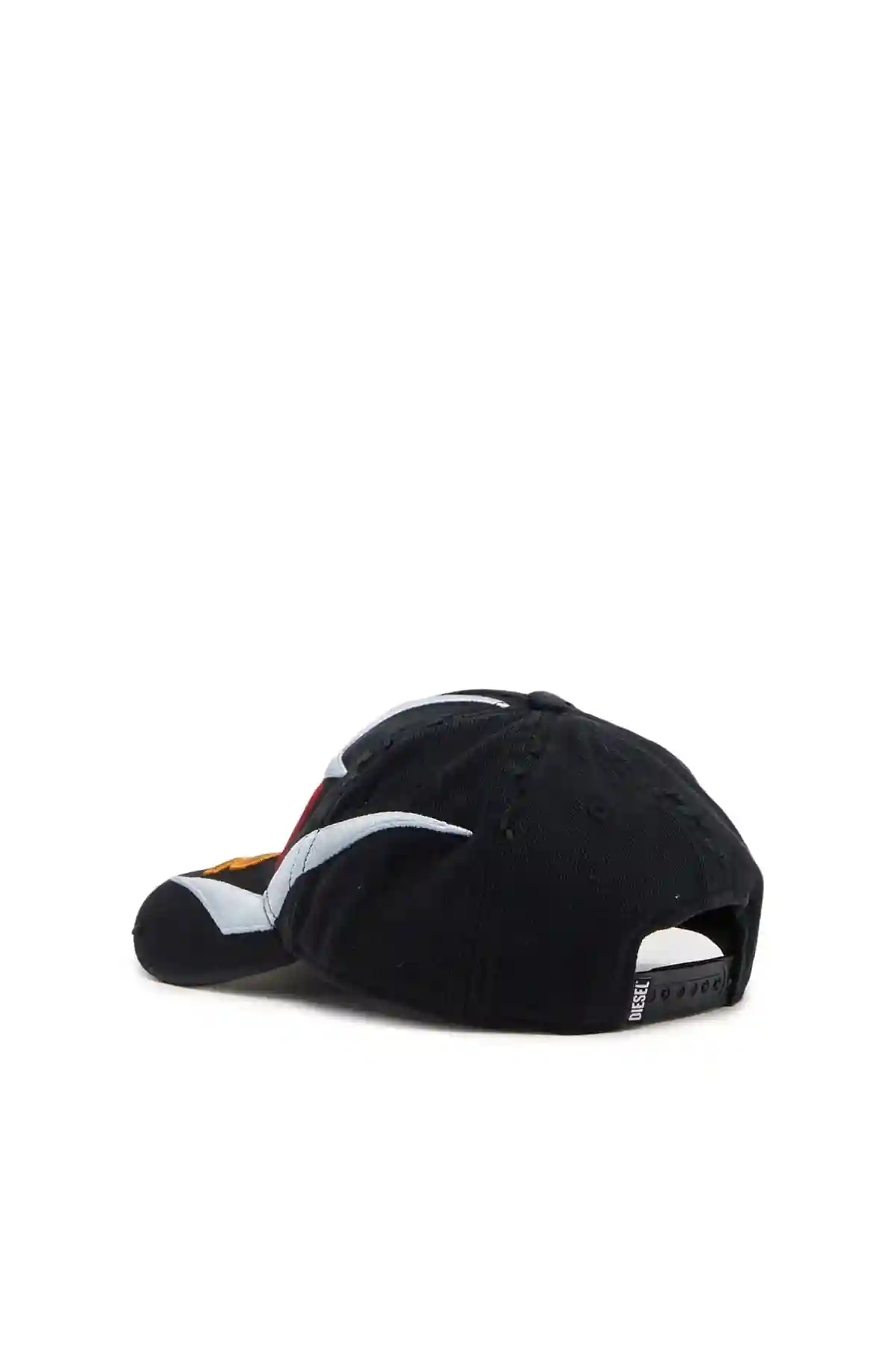 Black Baseball cap with raised embroidery