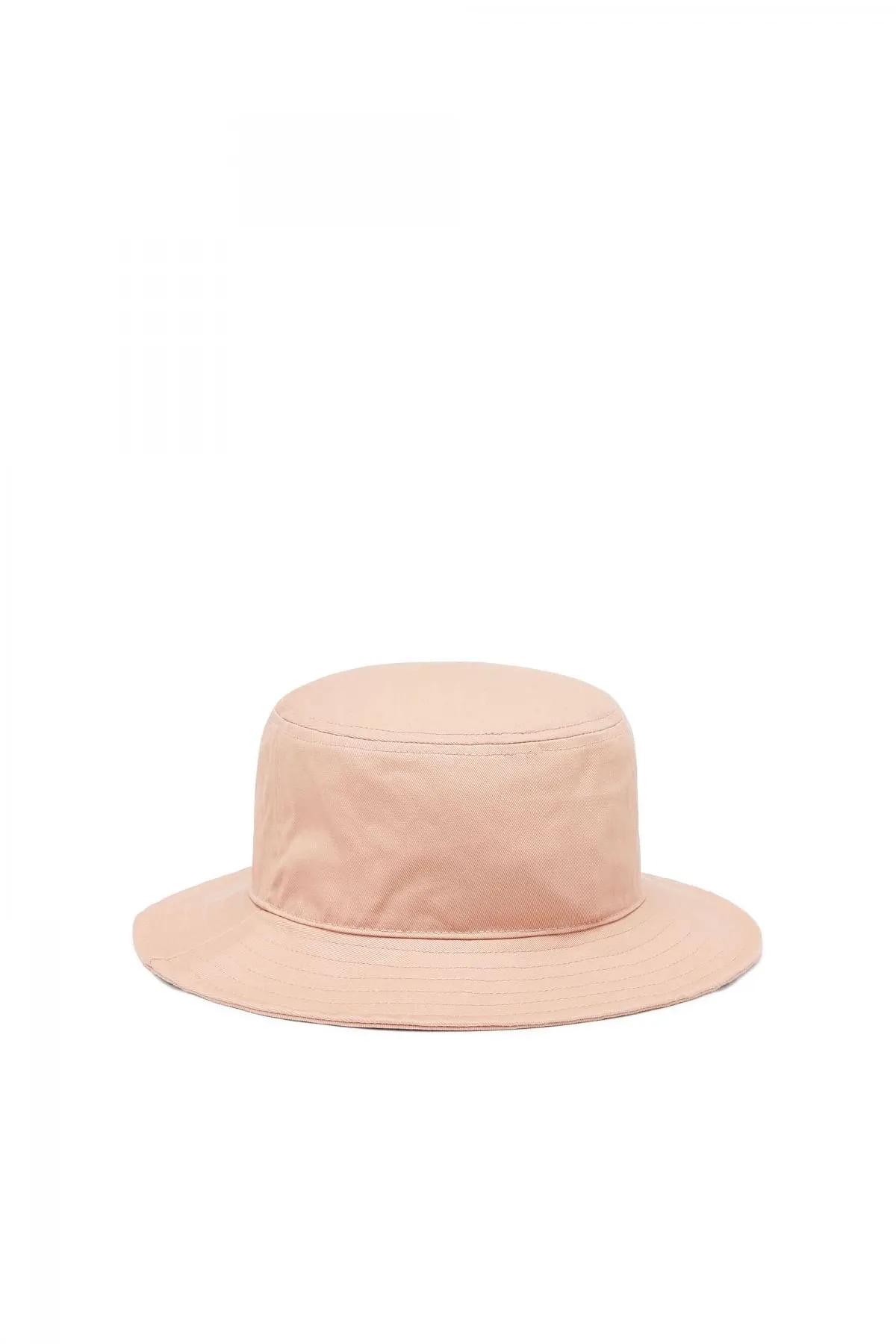 Pink Bucket hat with logo patch