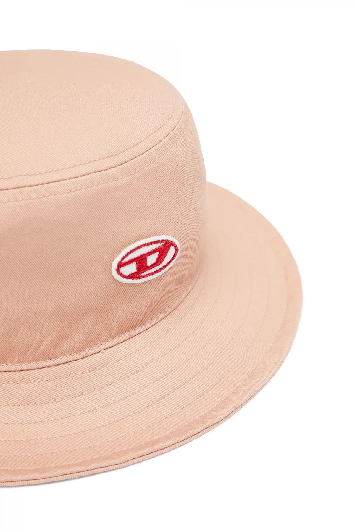 Pink Bucket hat with logo patch