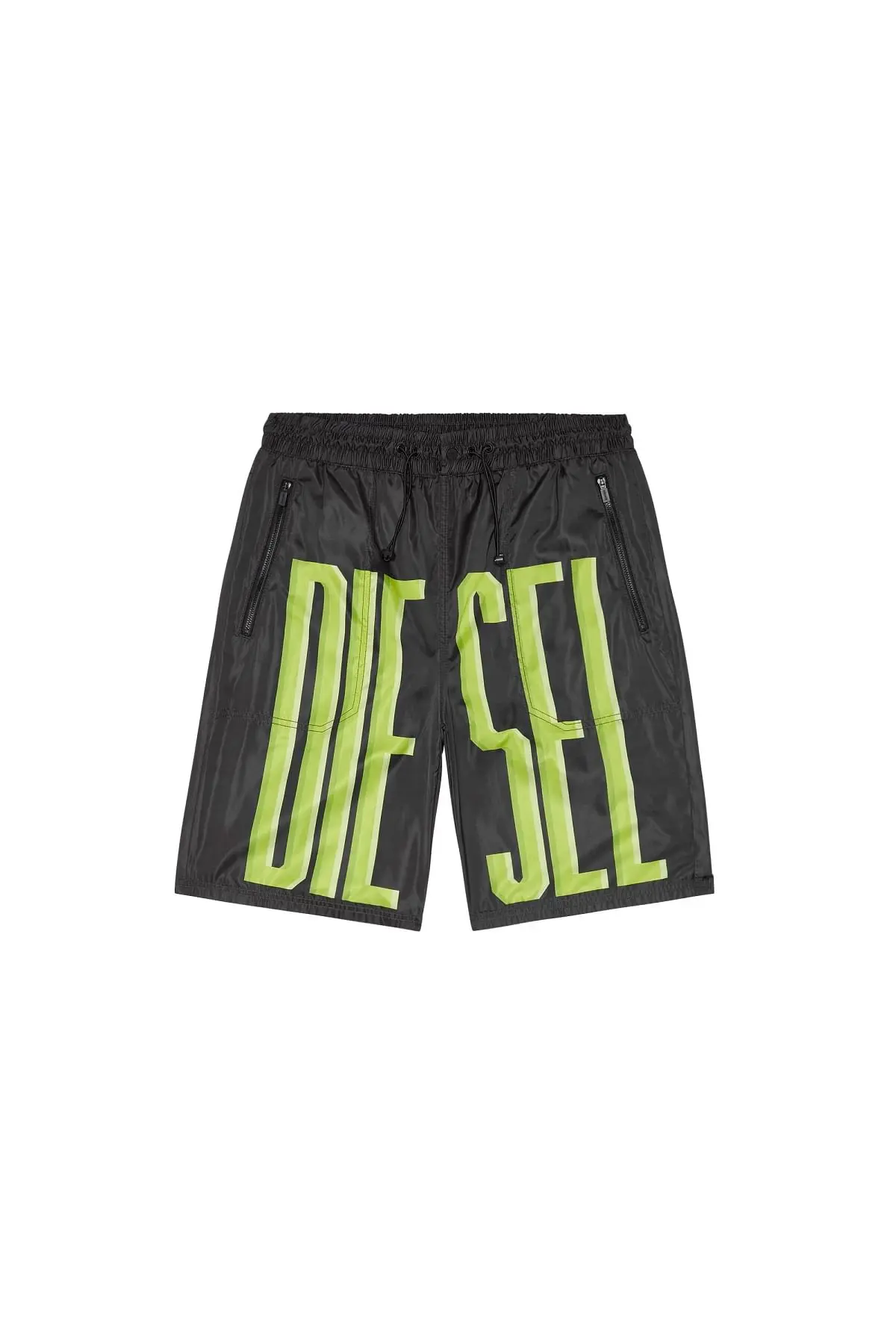 Black Shorts with maxi lettering