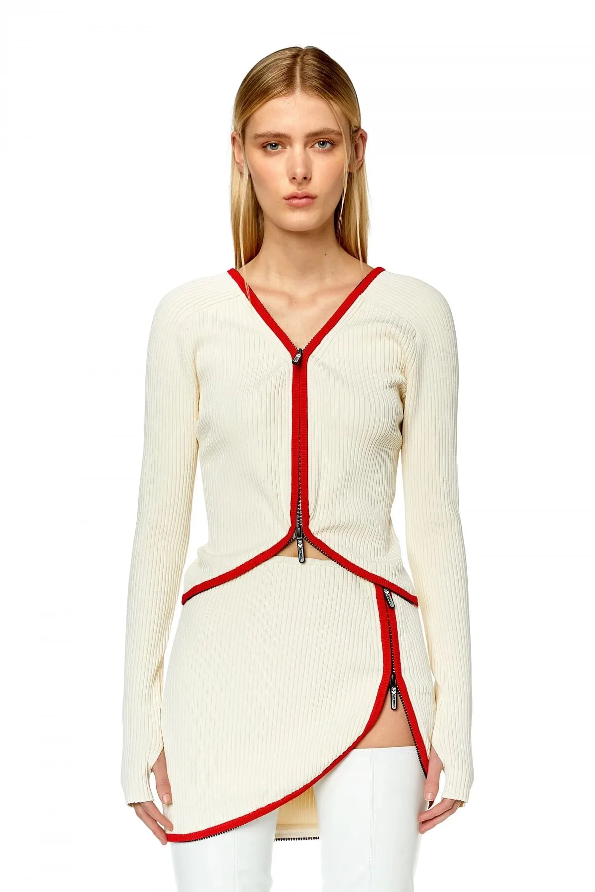 White M-Oira Maglia Sweaters