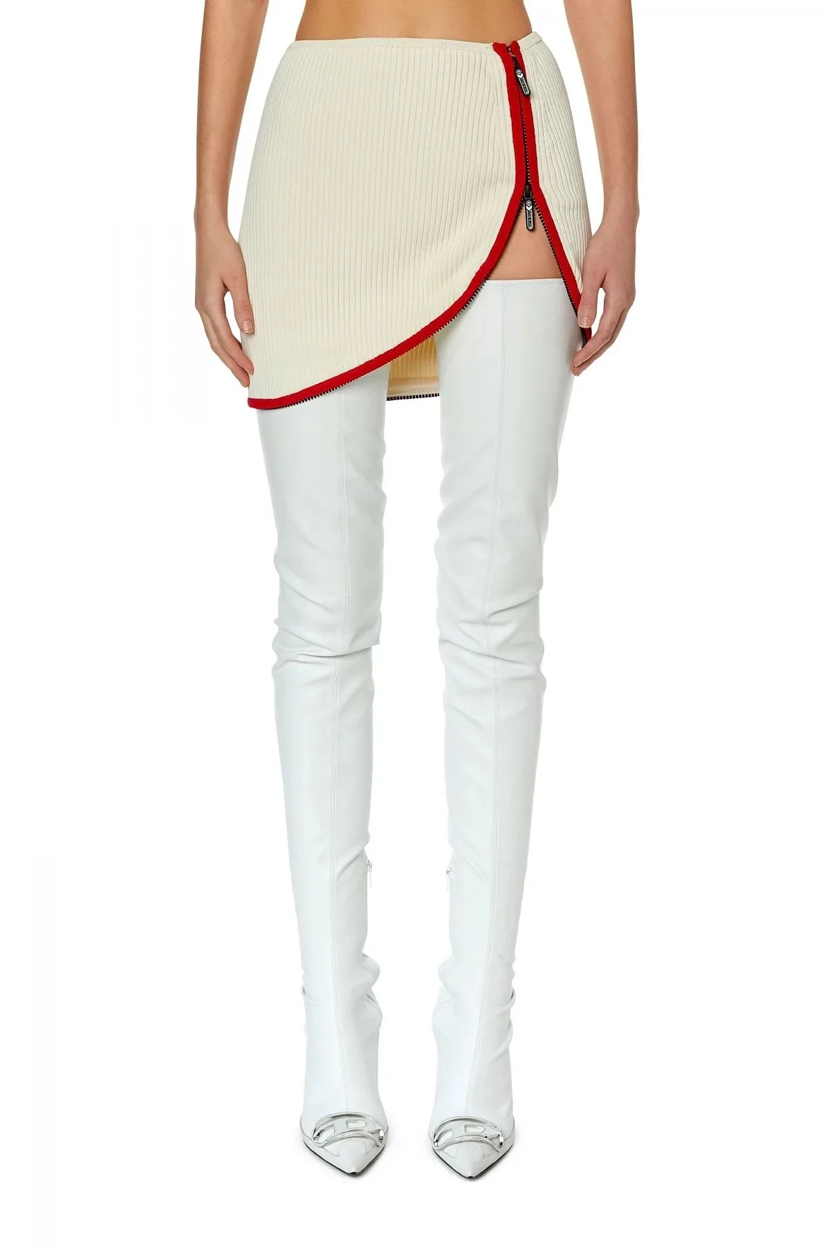 White M-Onalisa Gonna Skirts