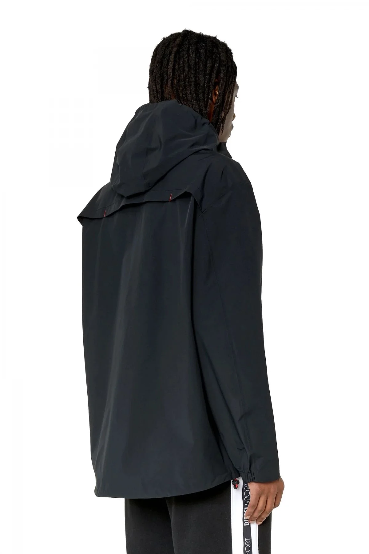 Black Jacket in water-resistant nylon