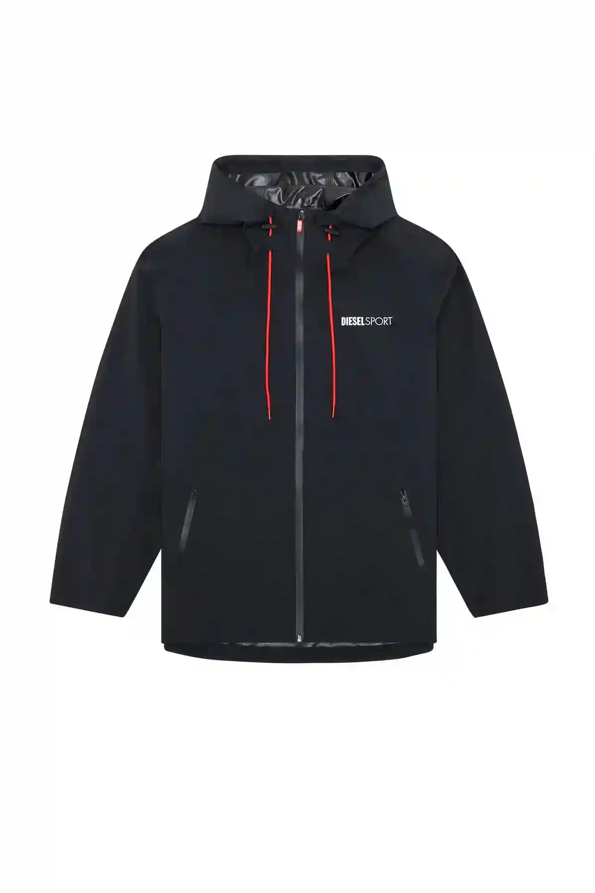 Black Jacket in water-resistant nylon