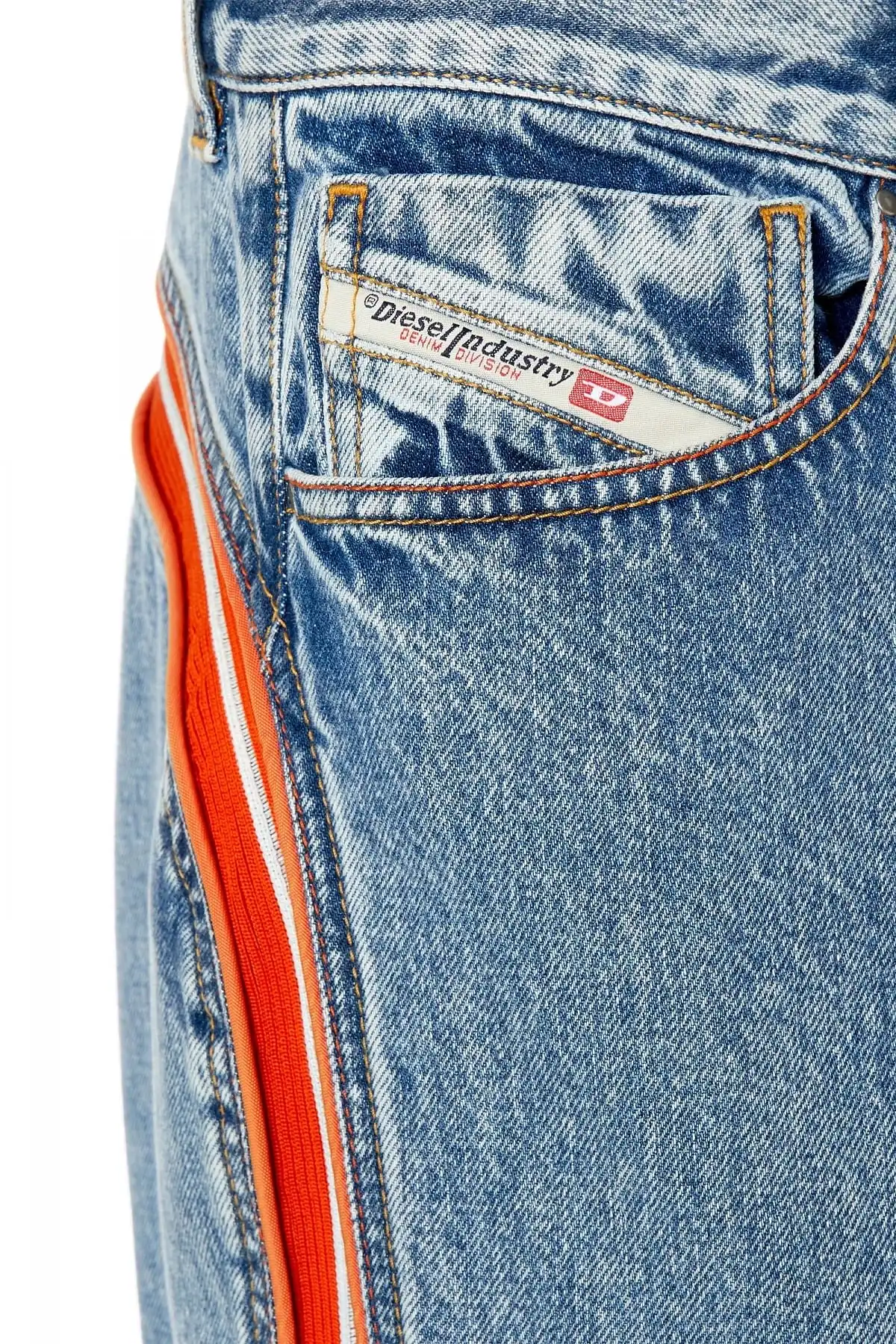 Blue Straight Jeans-D-Vulkos
