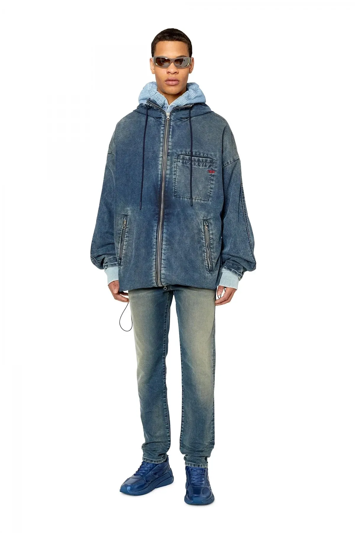 Blue Tapered fit 2030 D-Krooley JoggJeans