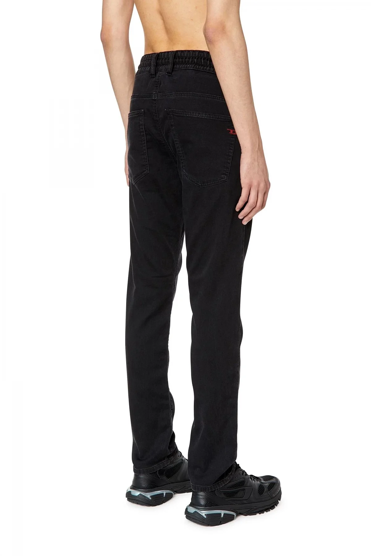 Black and Dark Grey D-Krooley Jogg L.32 Sweat Jean