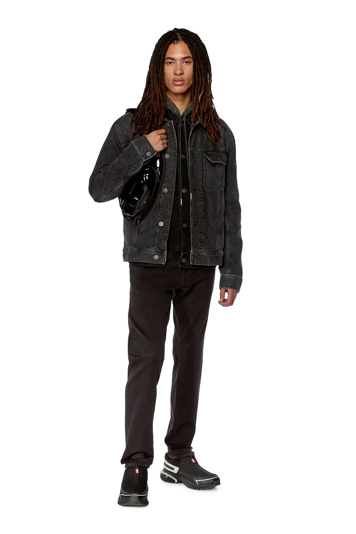 Black Tapered fit 2030 D-Krooley JoggJeans