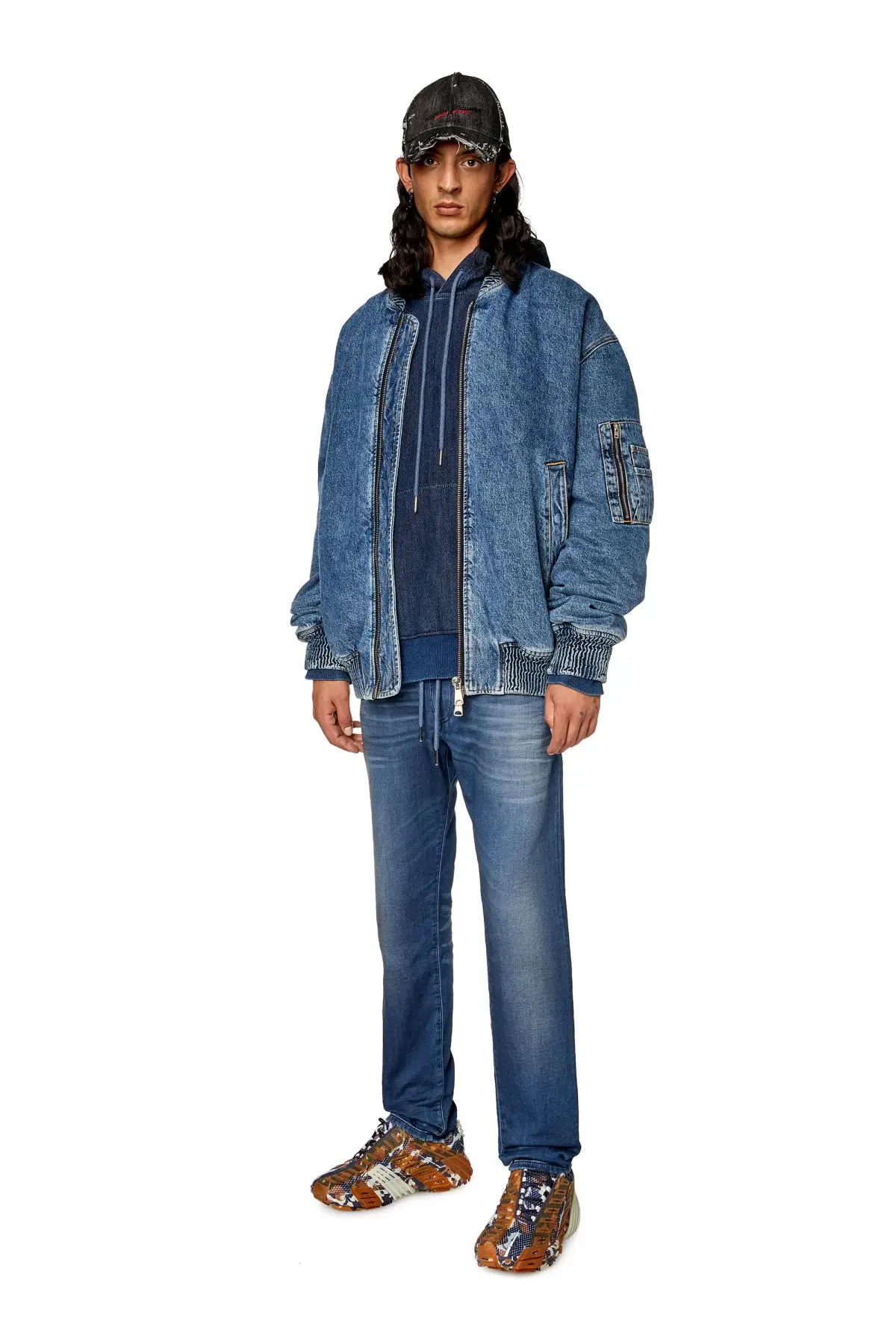 Blue Tapered fit 2030 D-Krooley JoggJeans