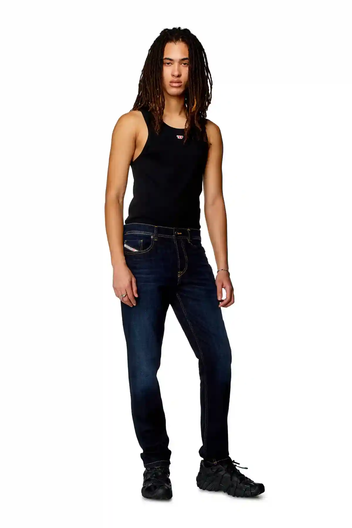 Dark Blue Regular Jeans-2023 D-Finitive