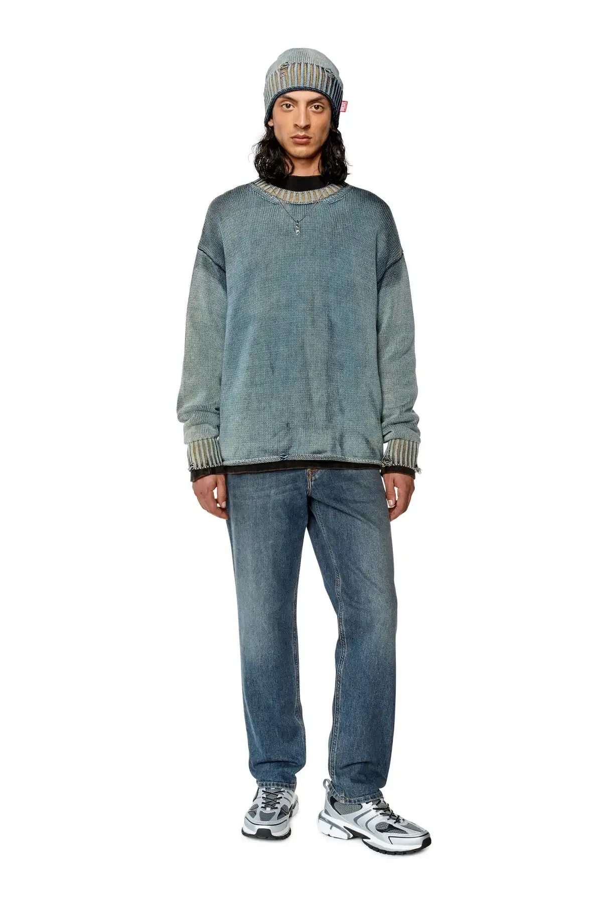 Blue Tapered fit Jeans-2023 D-Finitive