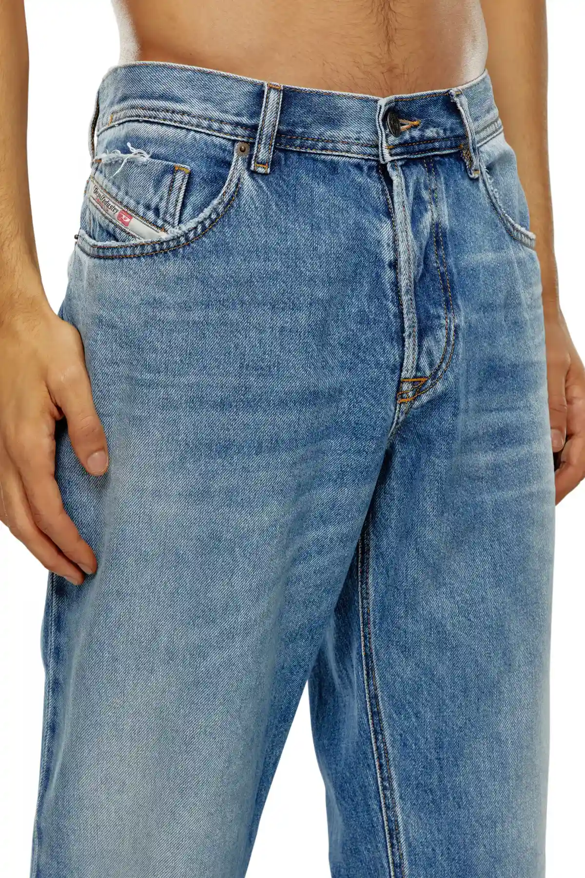 Medium Blue Regular Jeans-2023 D-Finitive
