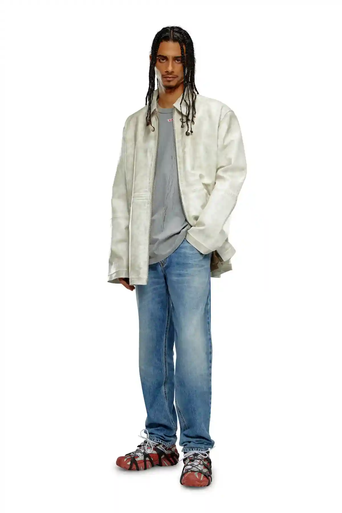 Medium Blue Regular Jeans-2023 D-Finitive