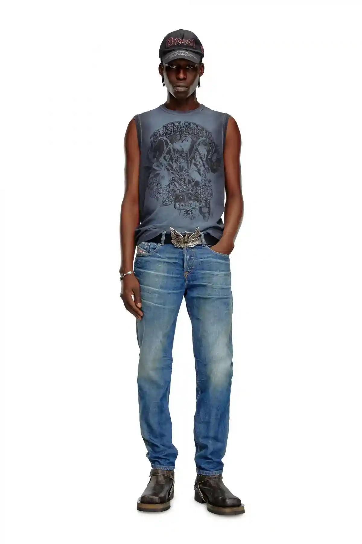 Blue Regular Jeans-2023 D-Finitive
