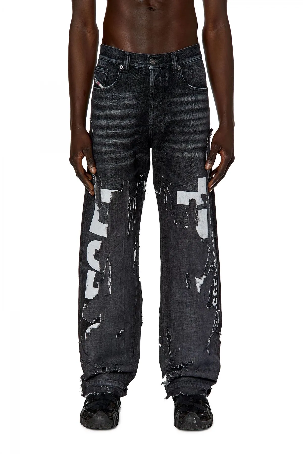 Black Straight Jeans-2010 D-Macs
