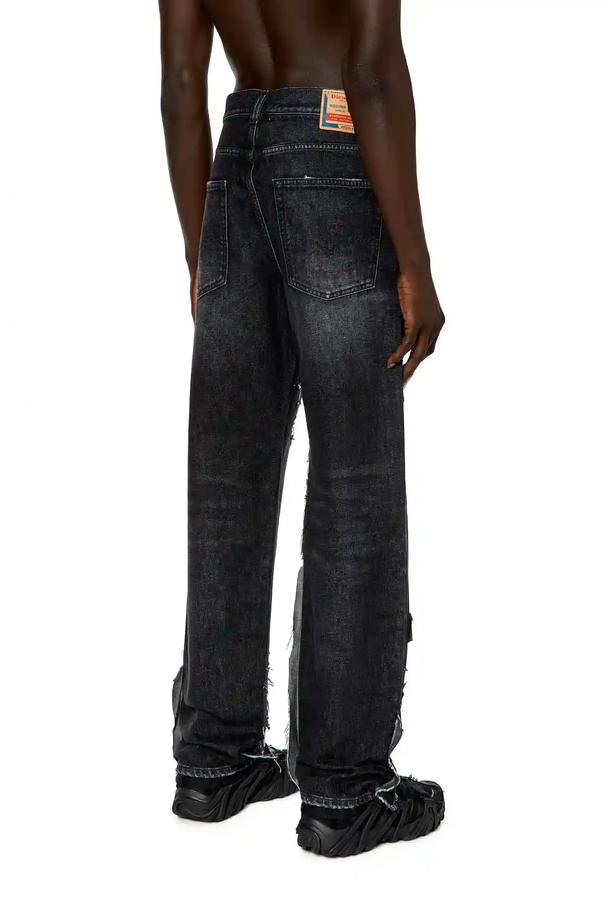 Black Straight Jeans-2010 D-Macs