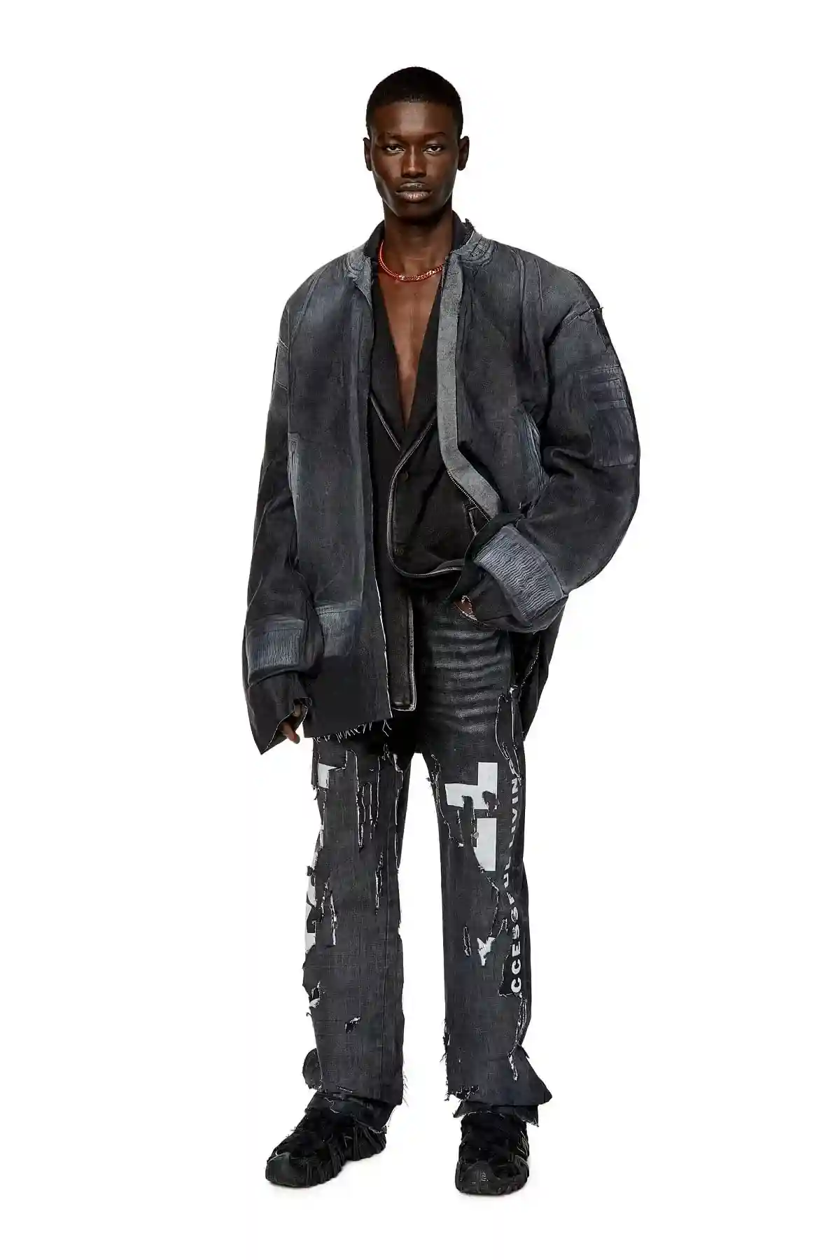 Black Straight Jeans-2010 D-Macs