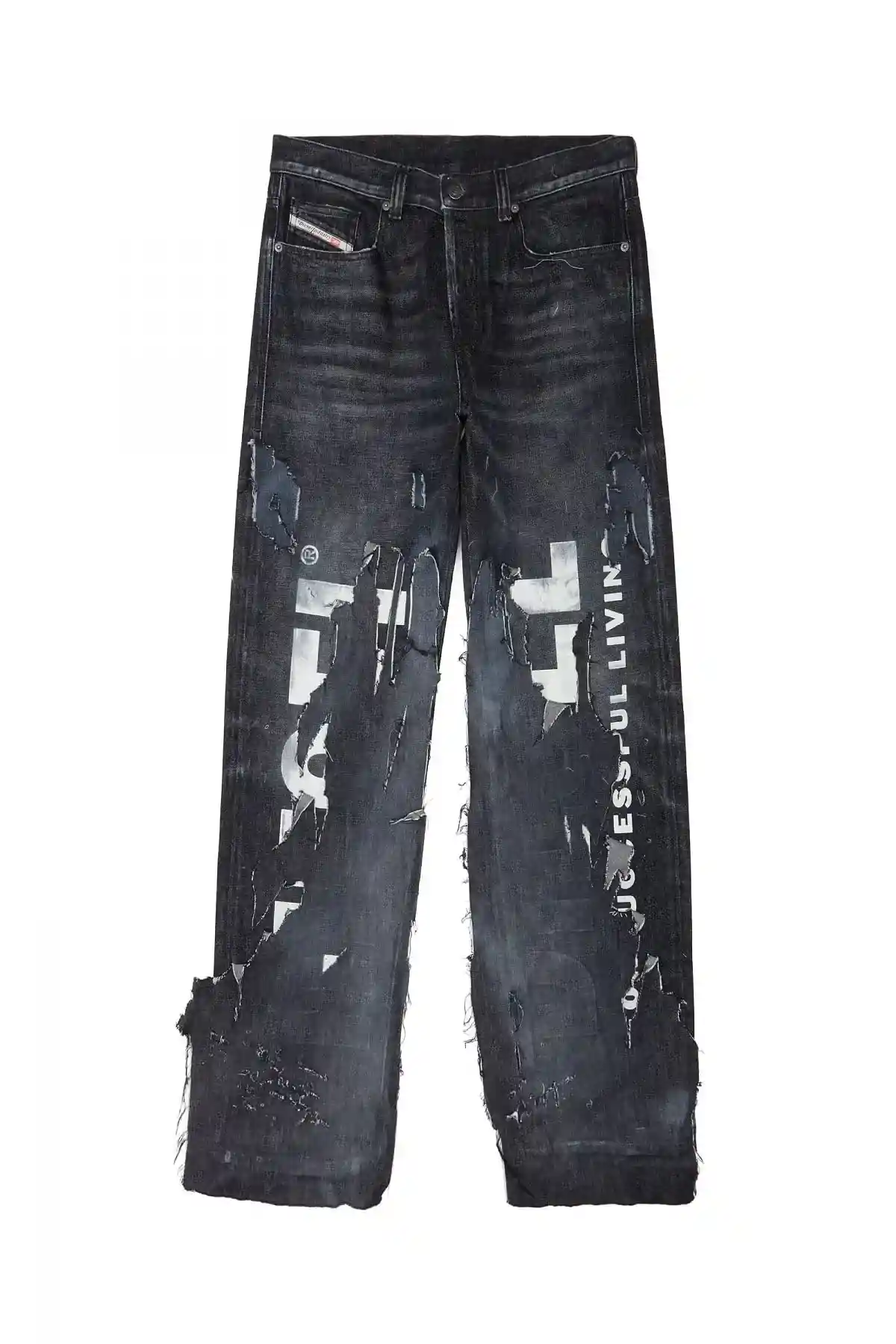 Black Straight Jeans-2010 D-Macs