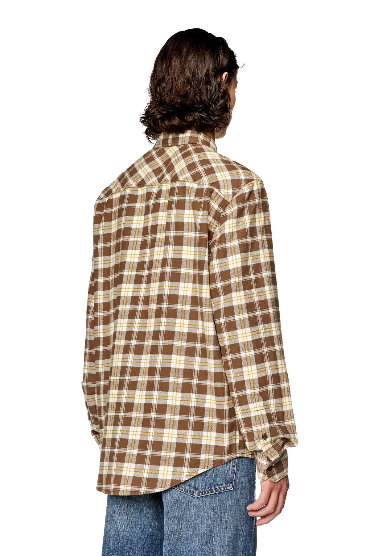 Multicolor Shirt in checked flannel