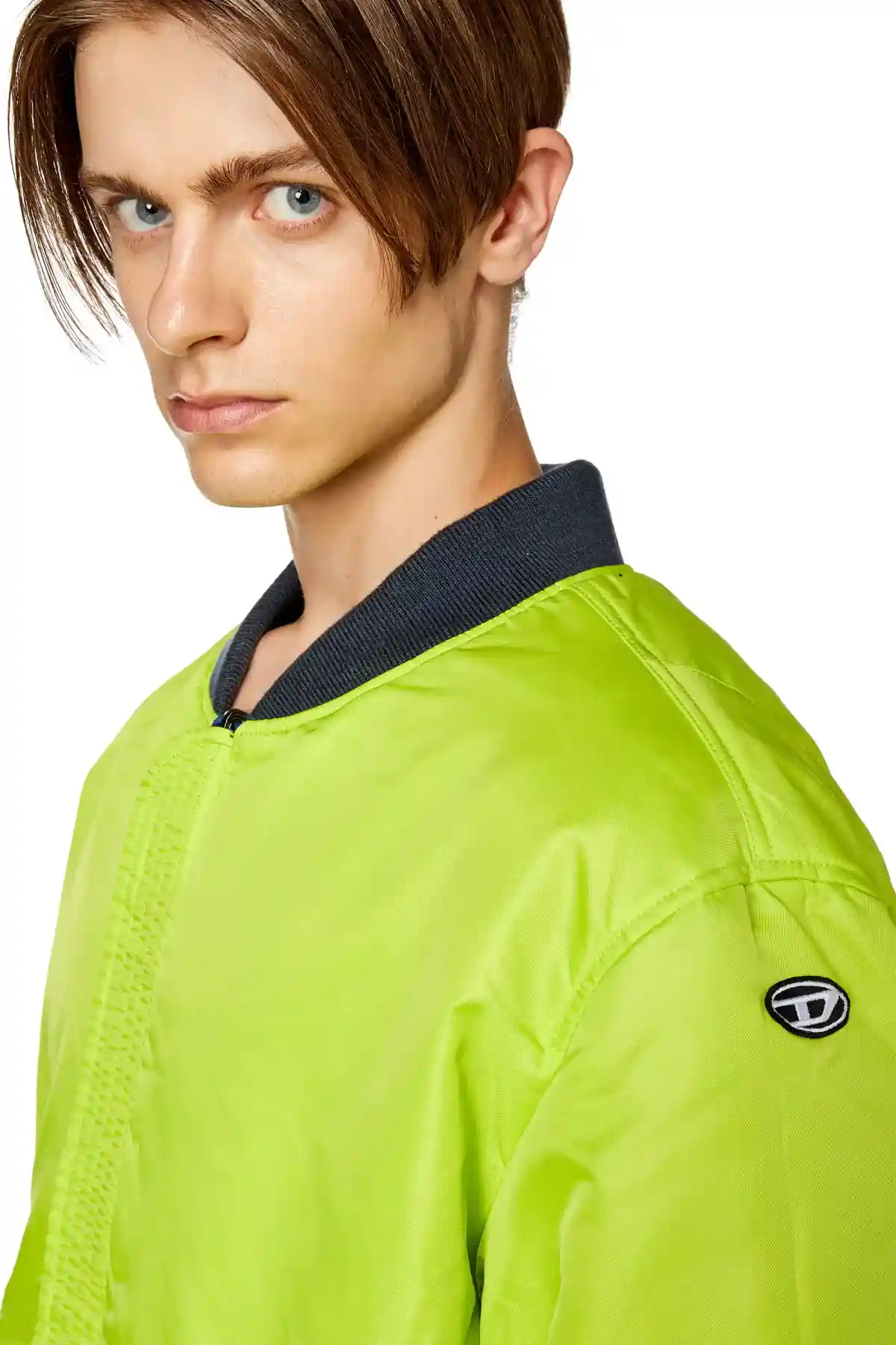 Blue Bomber in padded nylon