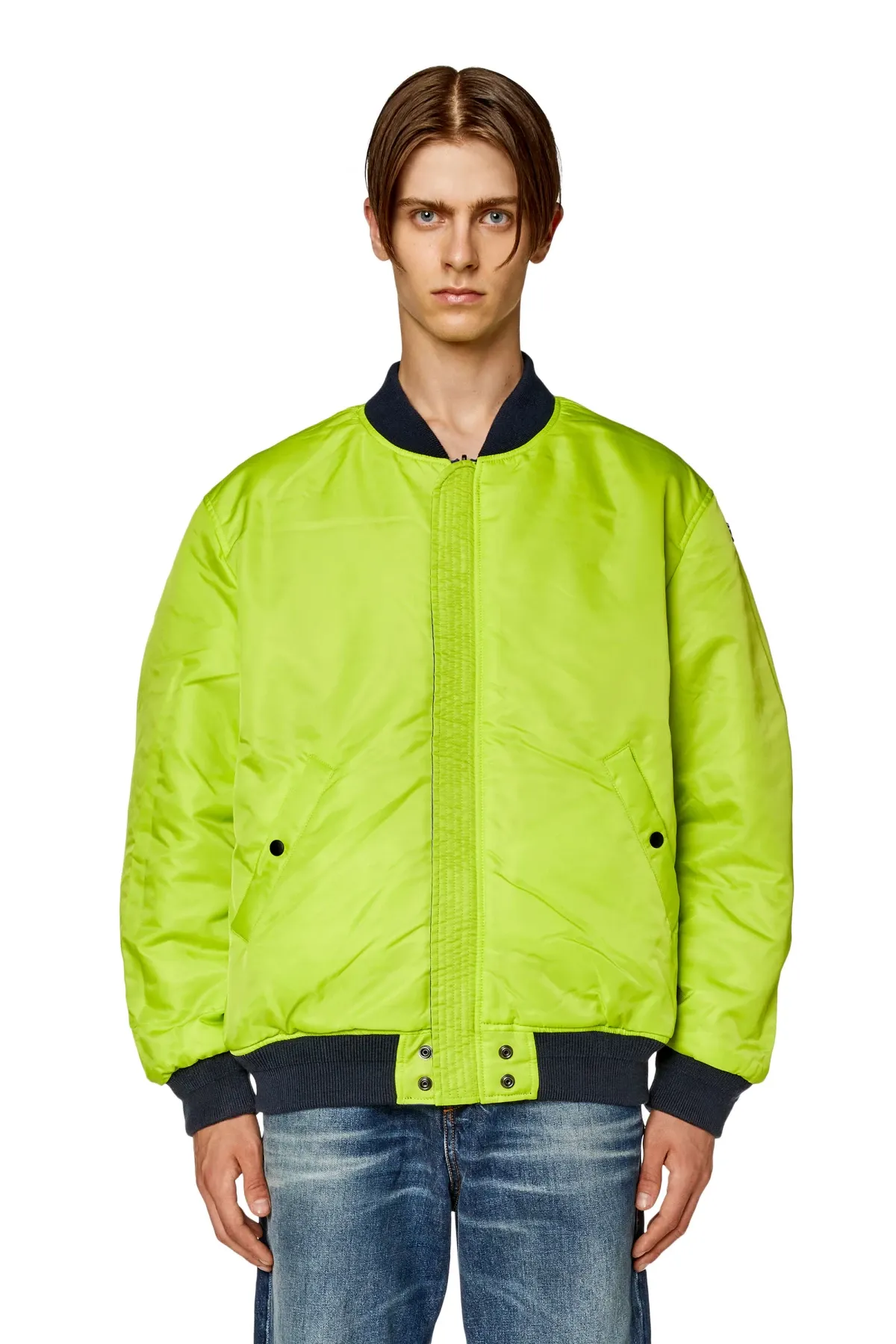 Blue Bomber in padded nylon