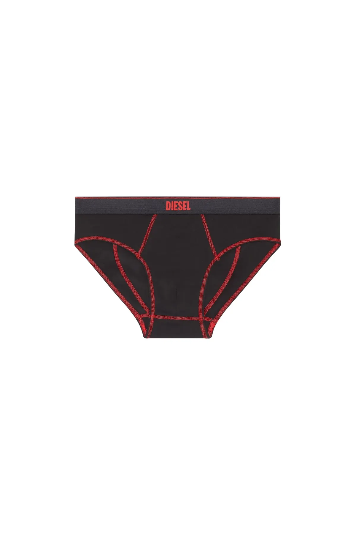 Black Briefs with maxi back print