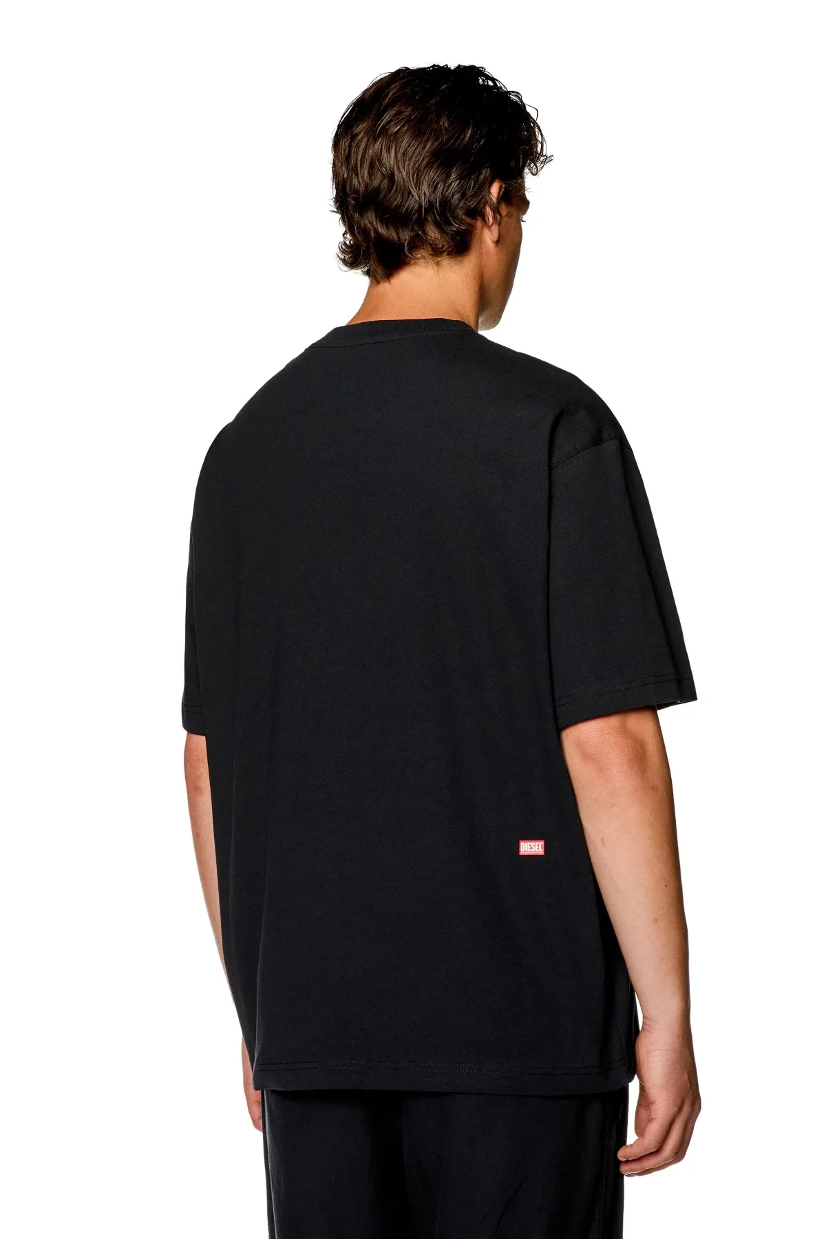 Black T-shirt with The World is Mine print