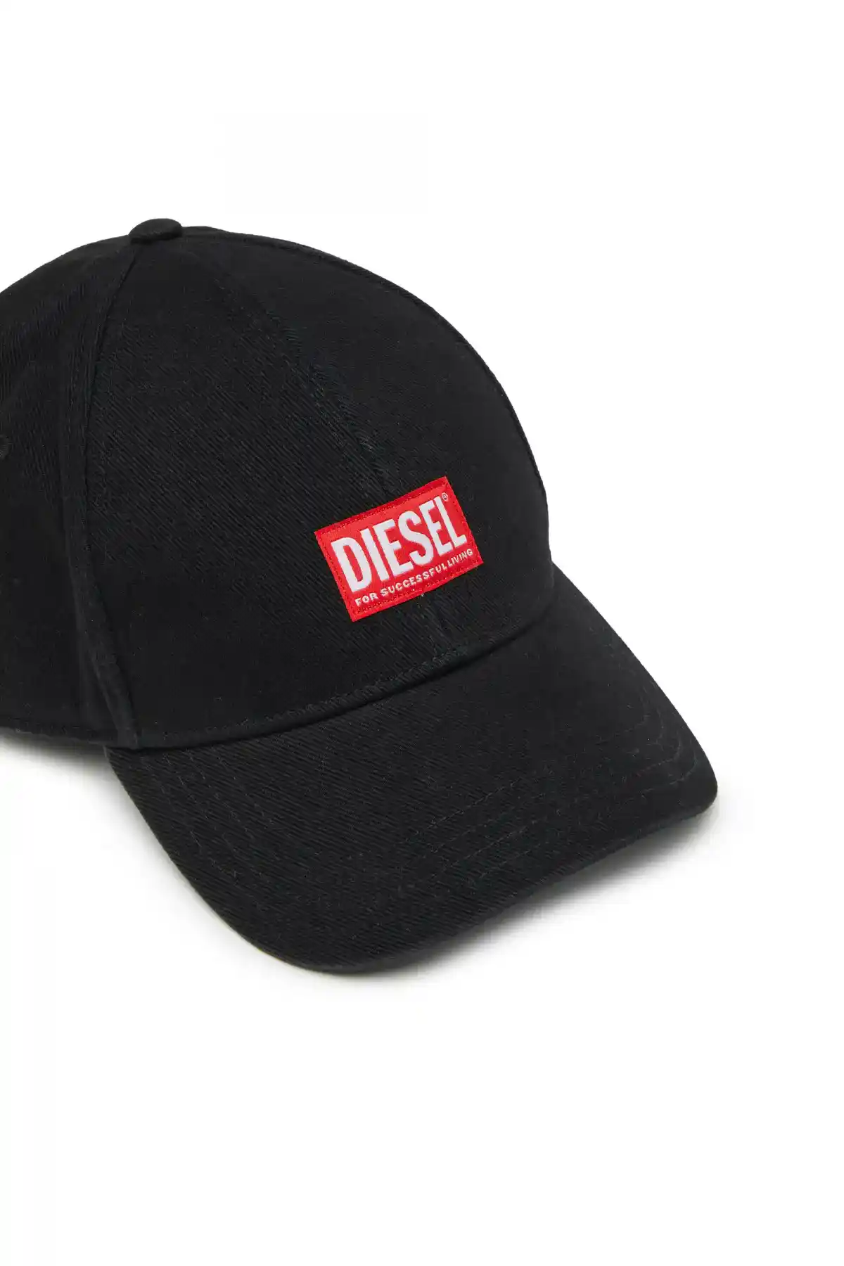 Black Baseball cap with logo patch
