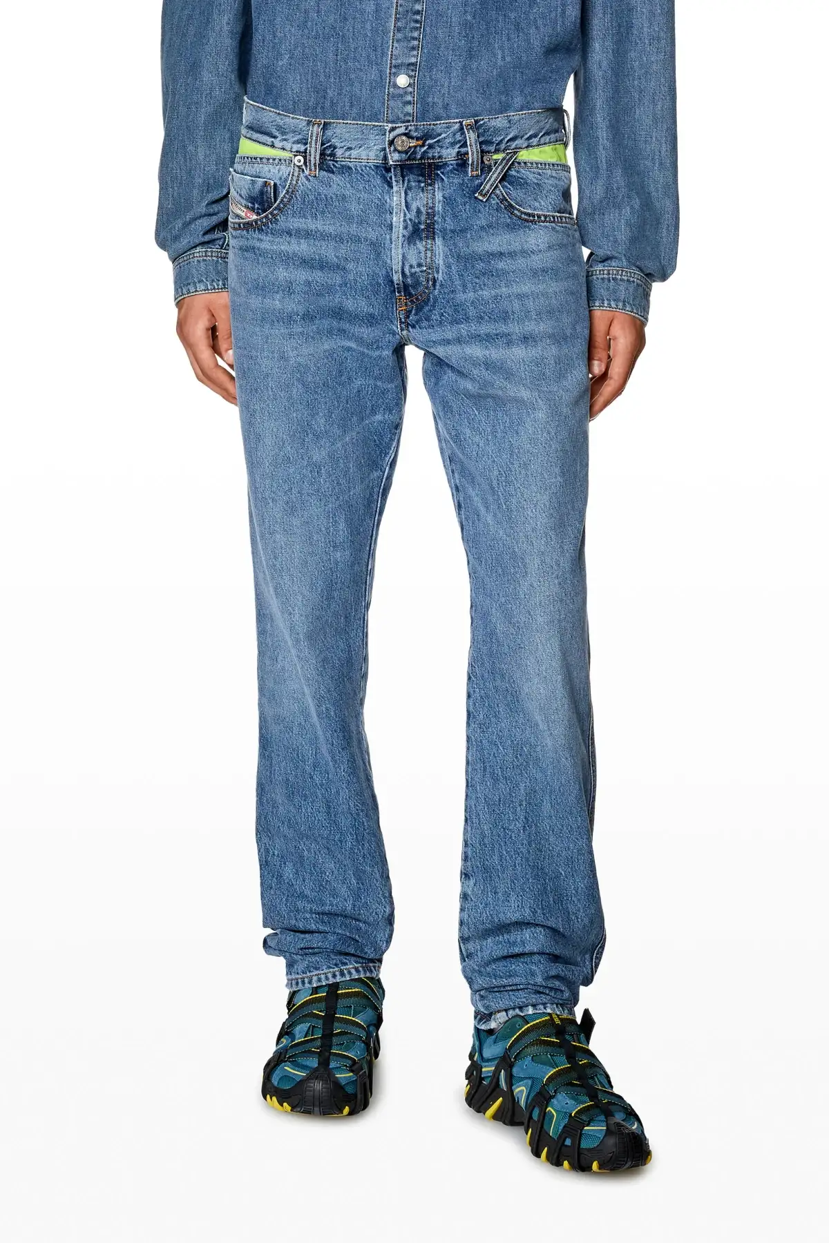 Blue Straight Jeans-1995 D-Sark