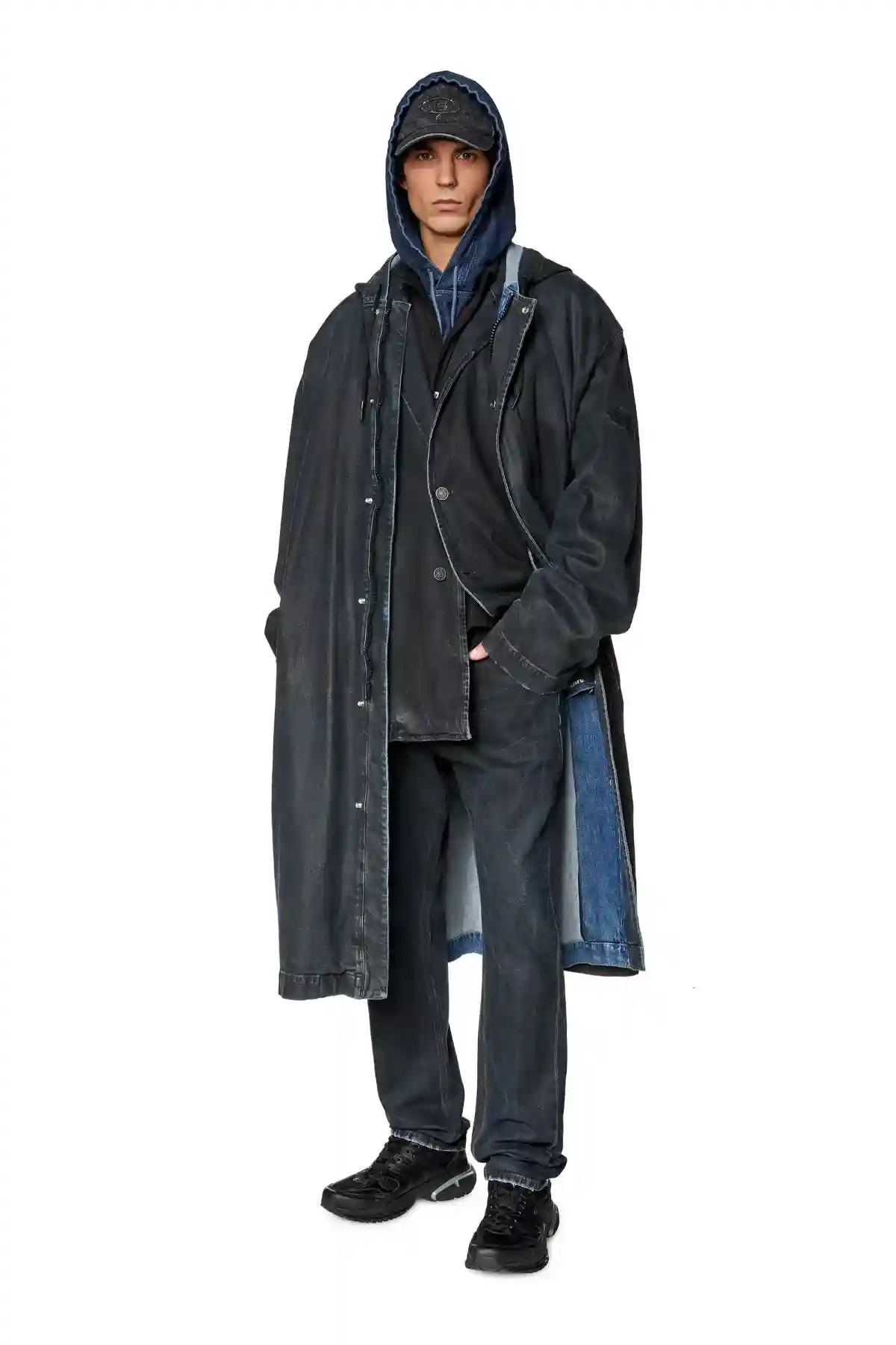 Black Straight Jeans-1995 D-Sark