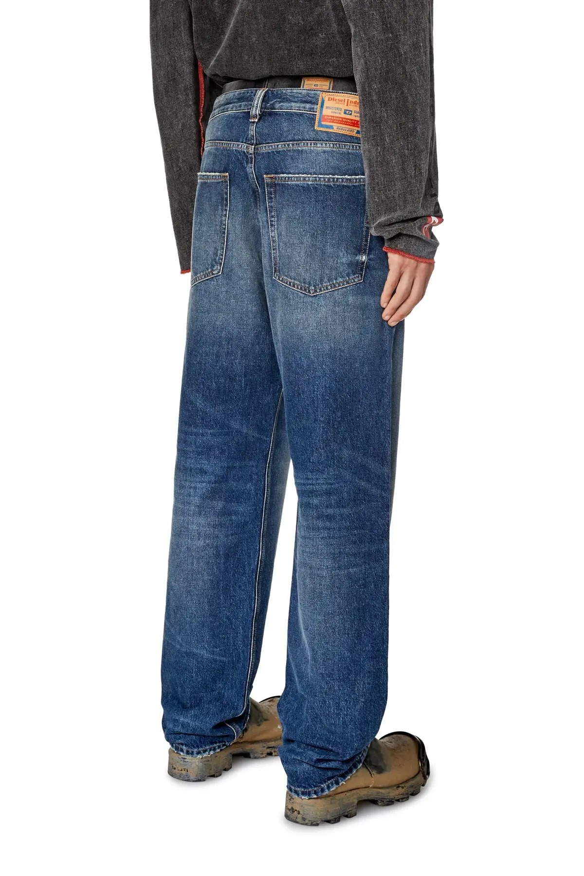 Blue Straight Jeans-2010 D-Macs