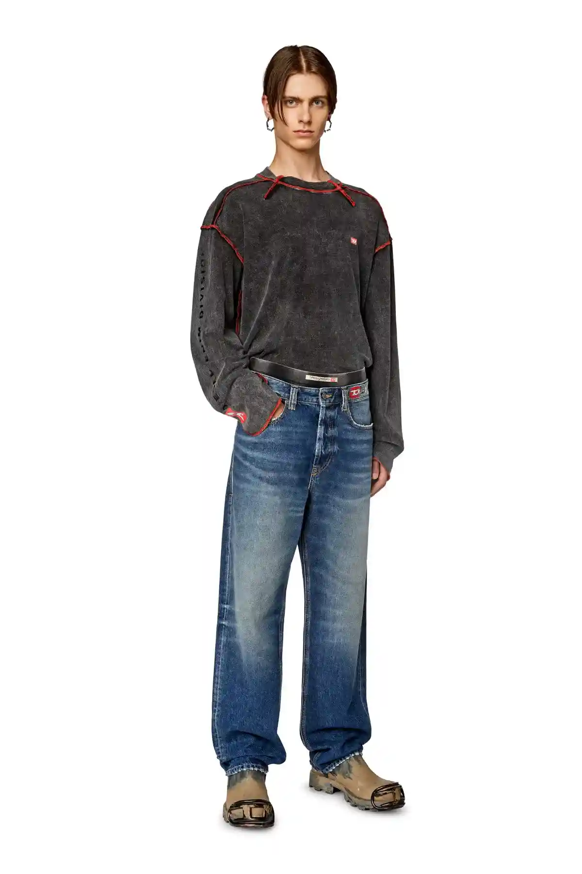 Blue Straight Jeans-2010 D-Macs