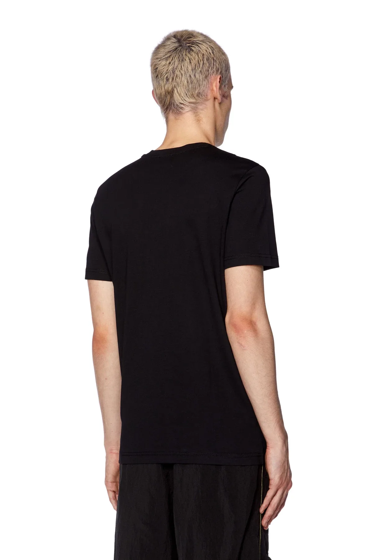 Black T-shirt with gradated Diesel Industry logo