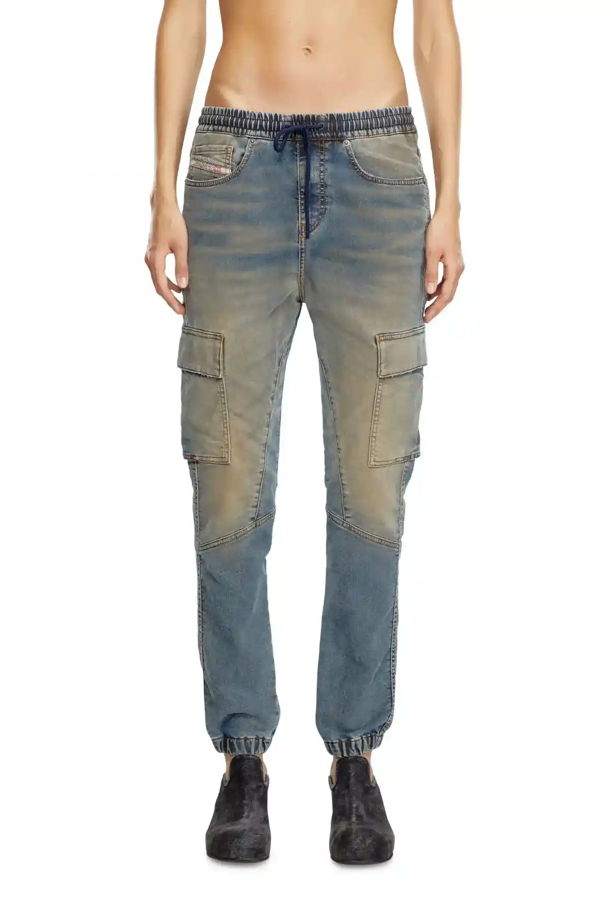 Blue Regular Fit-2051 D Ursy Joggjeans