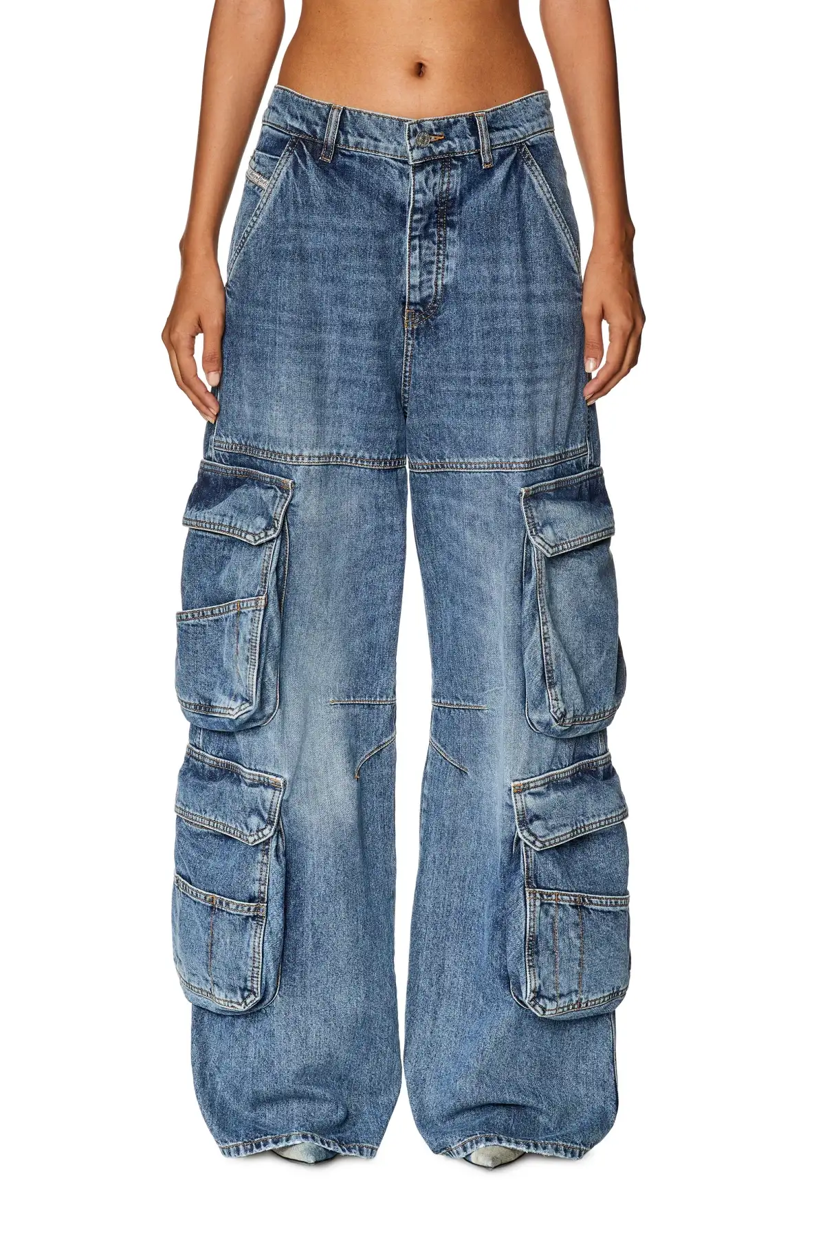 Blue Straight Jeans-1996 D-Sire
