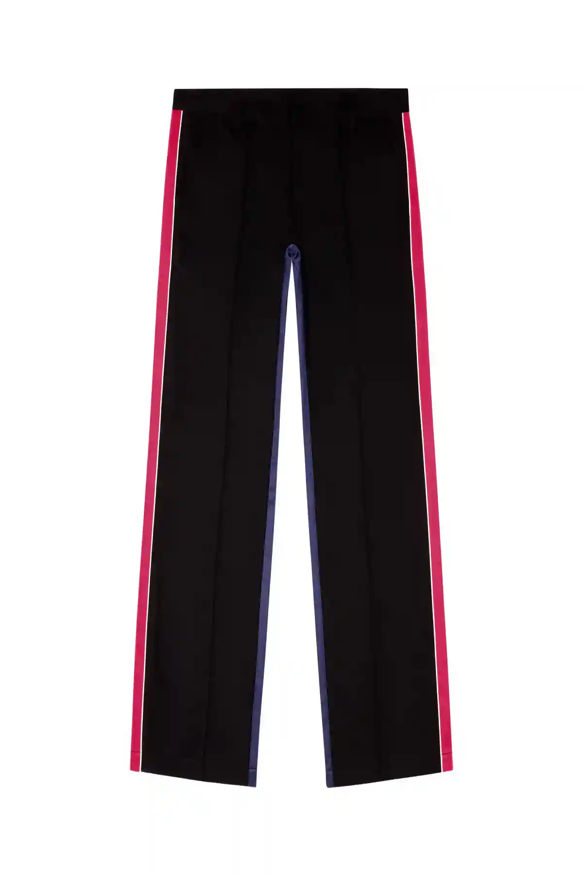 Black Hybrid pants in cool wool and tech jersey