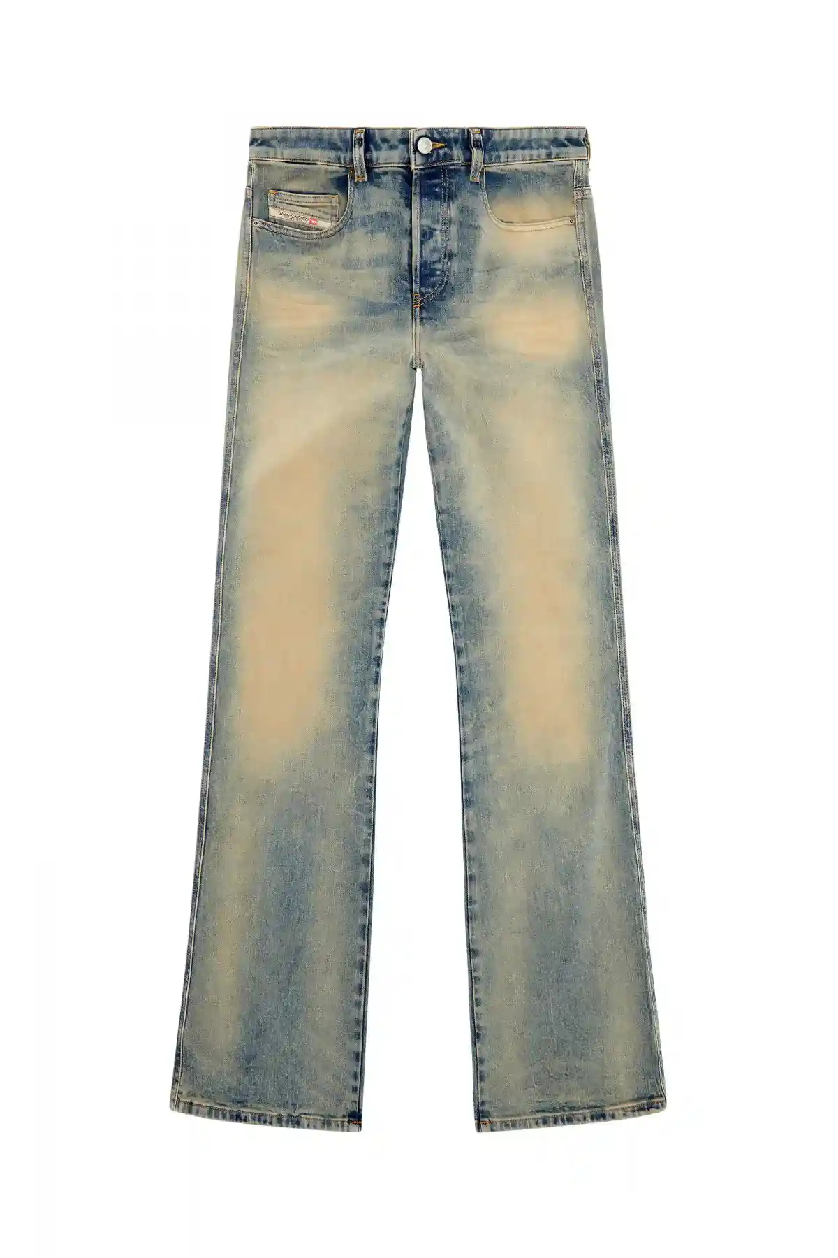 Medium Blue Bootcut Jeans-1998 D-Buck