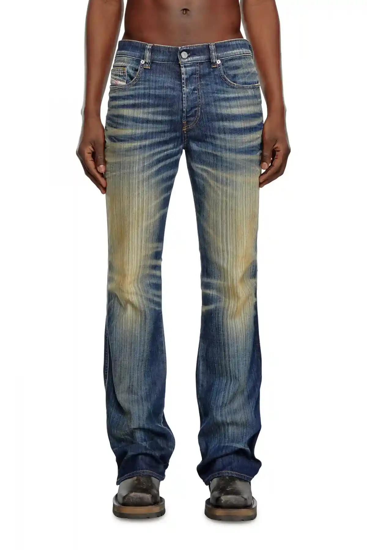 Blue Bootcut Jeans-1998 D-Buck