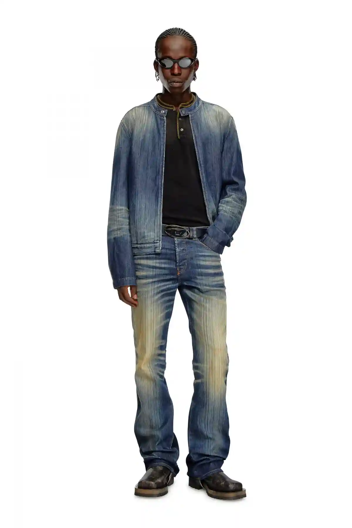 Blue Bootcut Jeans-1998 D-Buck