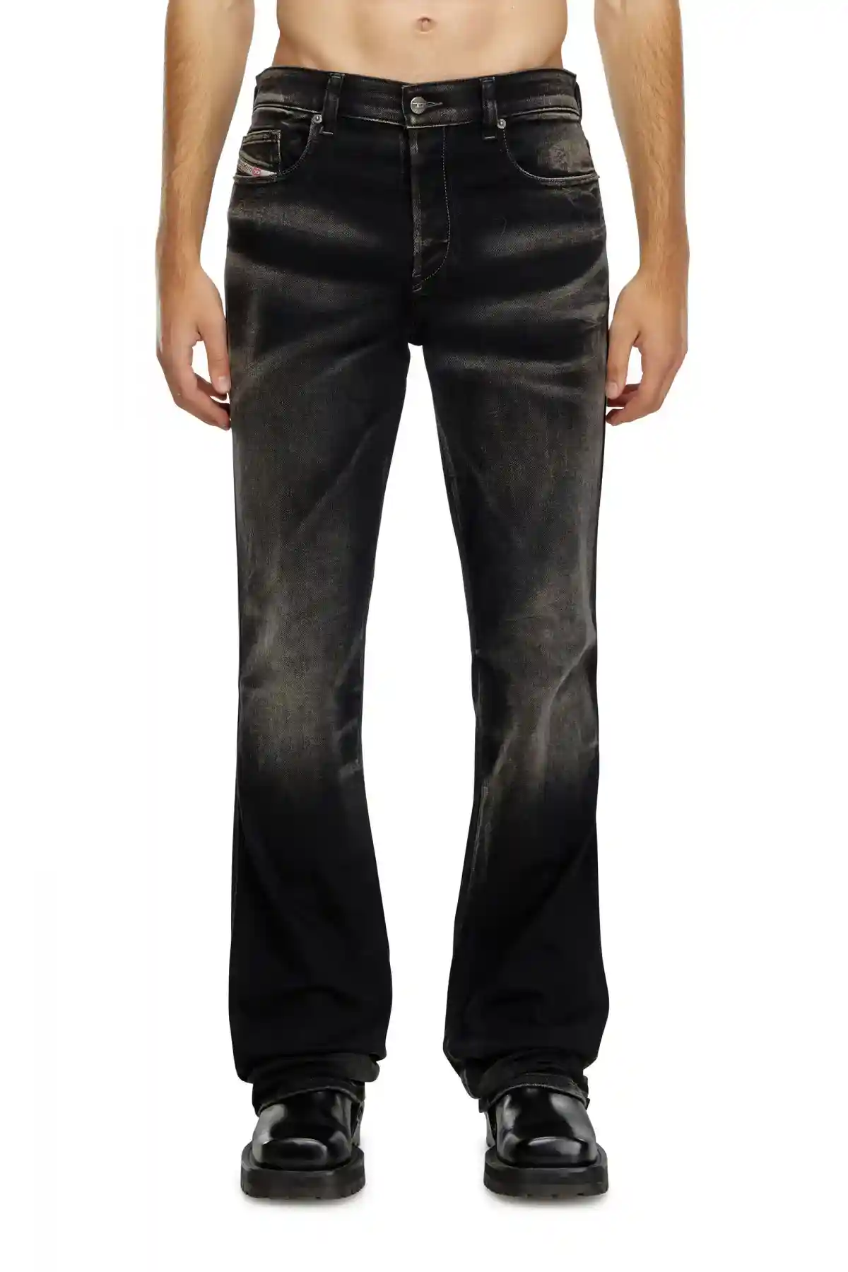 Black 1998D-Buck Bootcut fit Jeans | DIESEL India New Website