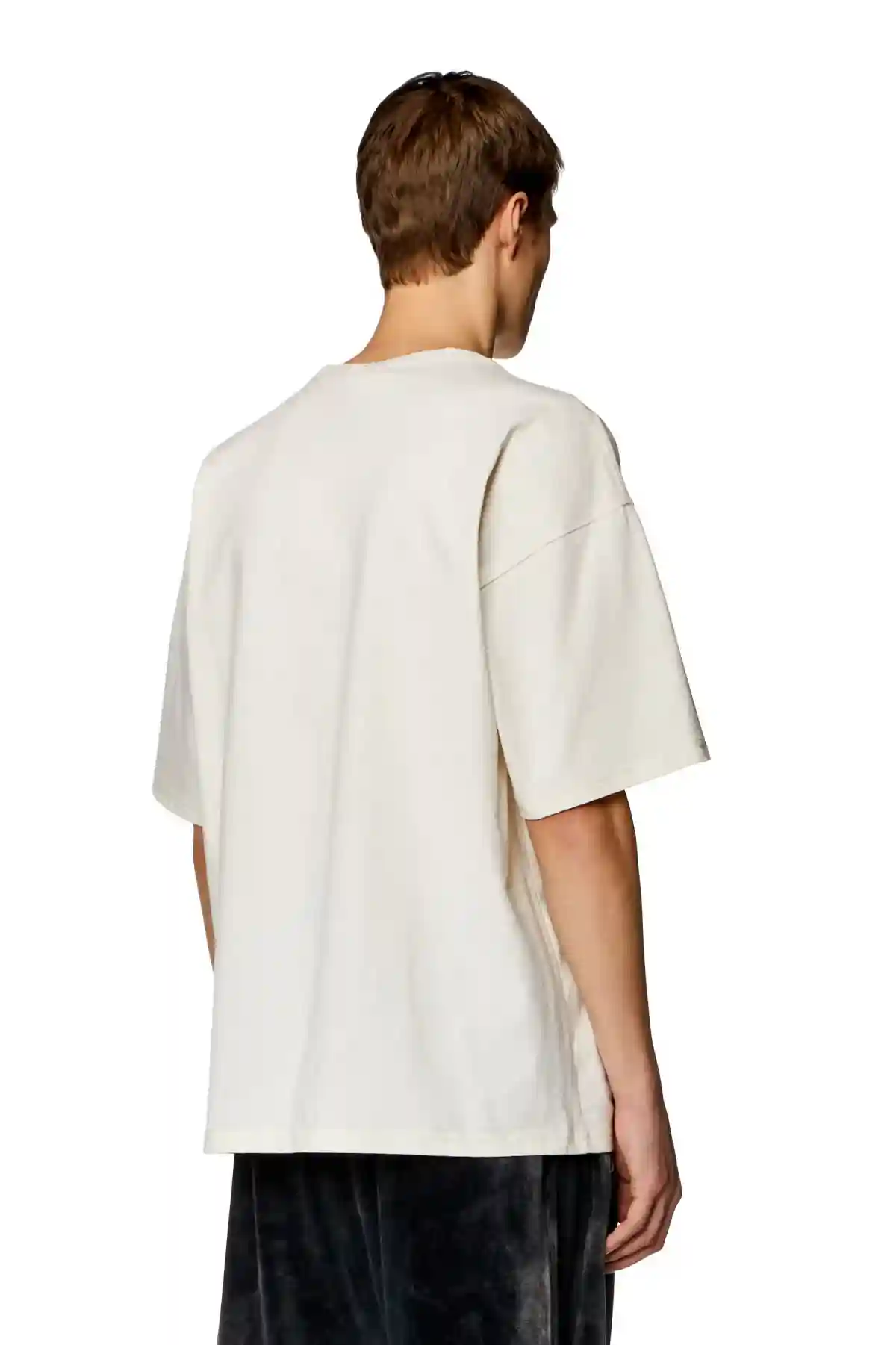 White T-shirt with Die For Success embroidery