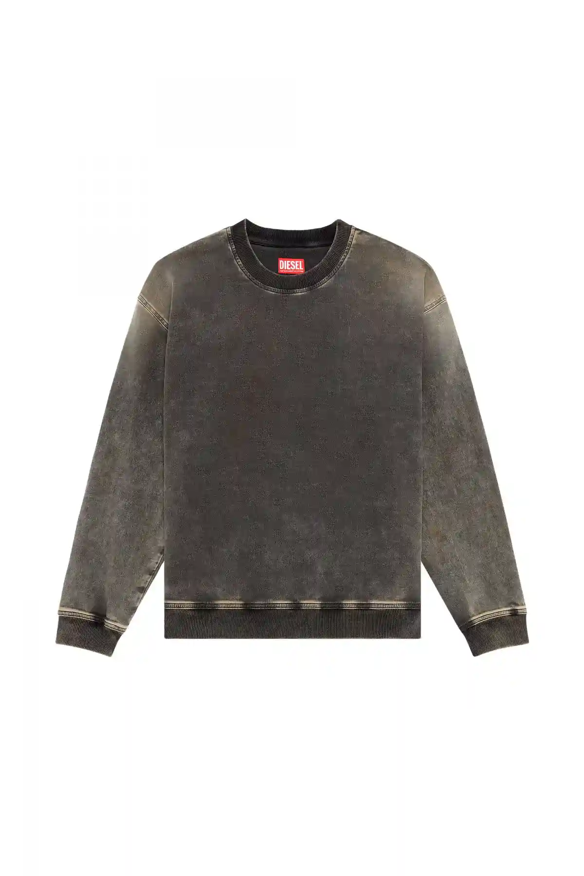 Black Sweatshirt in Track Denim